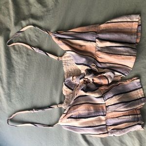 forever 21 strip crop top